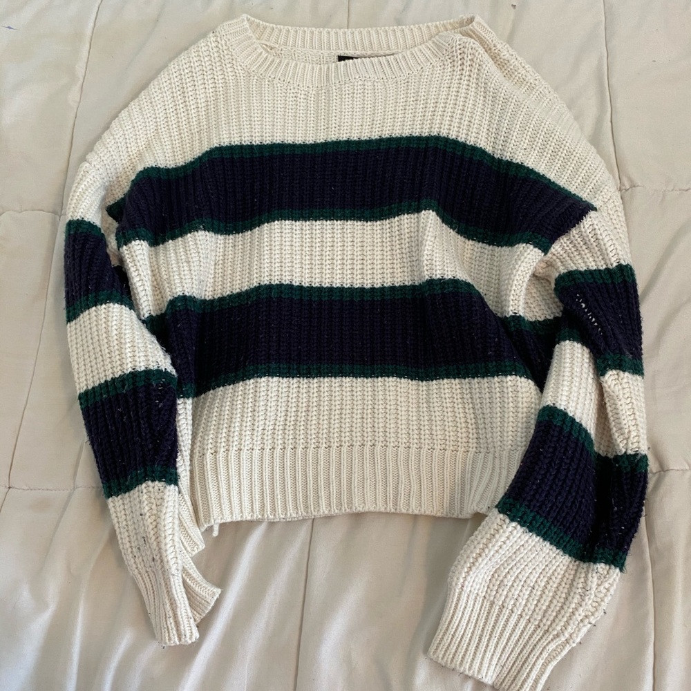 striped sweater